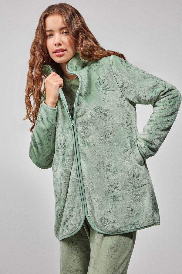 Gisela Robe polar verde