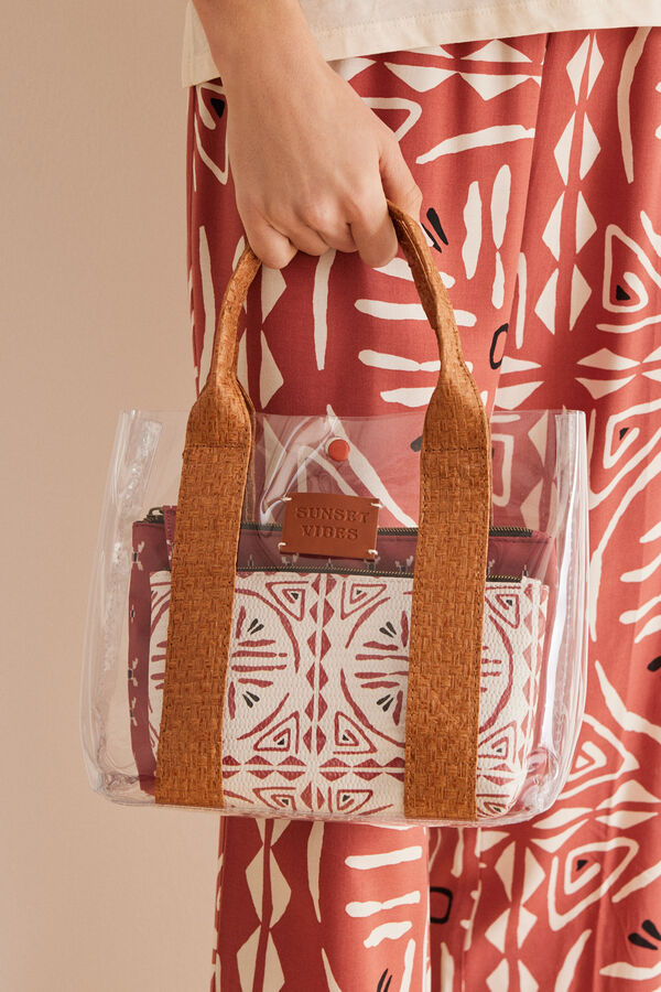 Women'secret Pack 3 neceseres "Ethnic" kaki