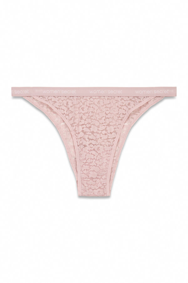 Women'secret Braga brasile&ntilde;a animal print rosa  rosa