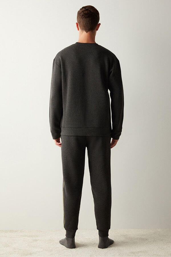 Penti Pijama largo hombre gris