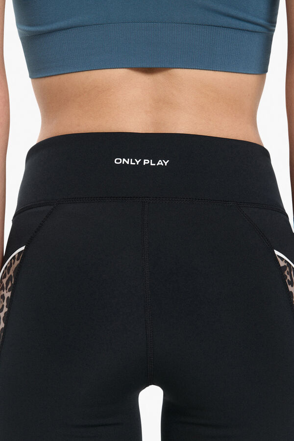 Only Play Legging corto alta intensidad negro