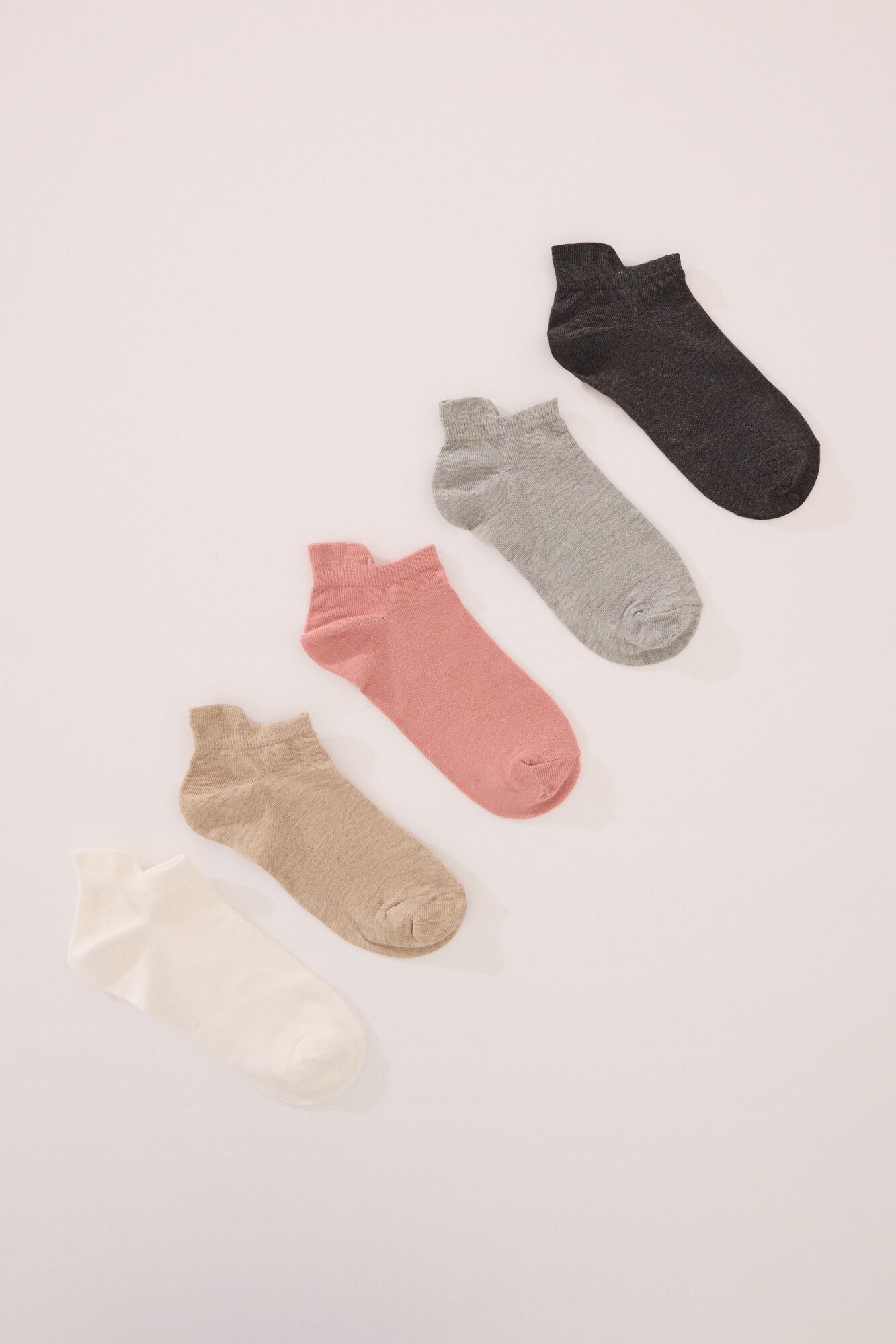 Women'secret Pacote de 5 meias curtas variadas