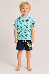 Name it Pijama curto de menino azul