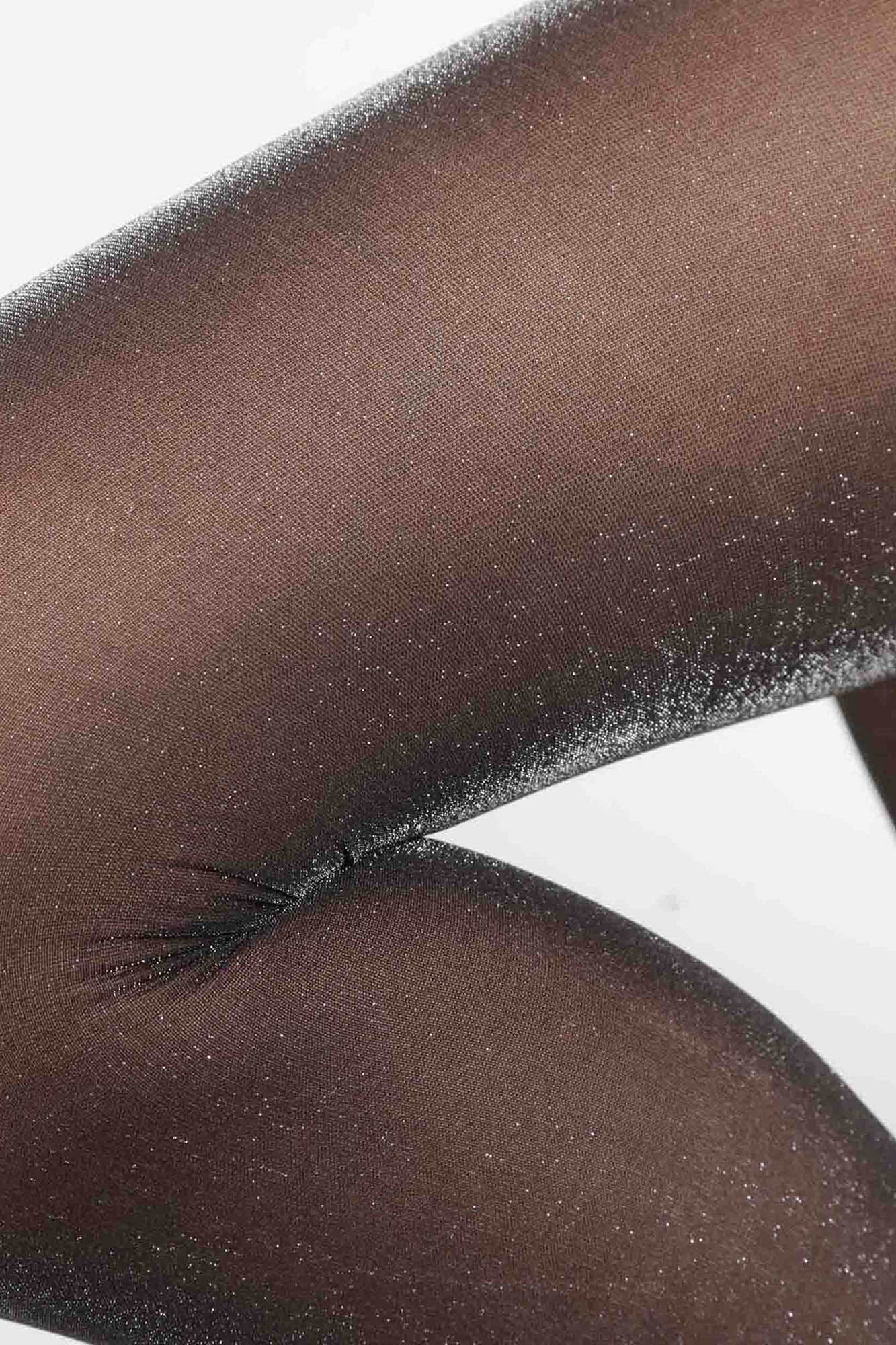 DIM Fantasia Style Le Raffin&eacute; Collants - Marrom