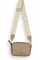 Vilanova Bolso Bandolera Rectangular Efecto Piel verde