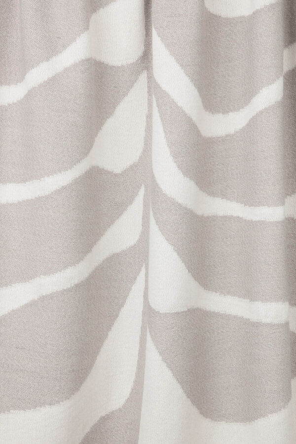 Textura Manta de mistura de Manta com desenho cinzento