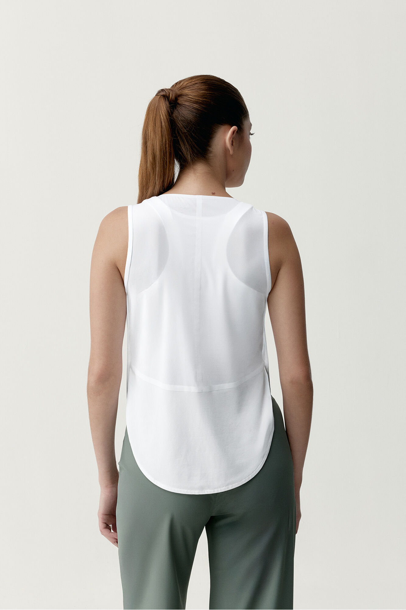 Born Living Yoga Camiseta deportiva Caliope blanco roto