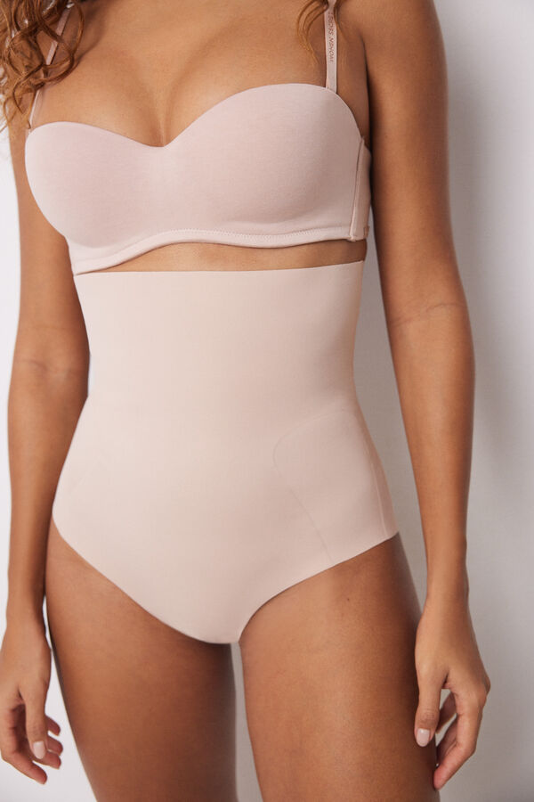 Women'secret Braga alta reductor y push up nude nude