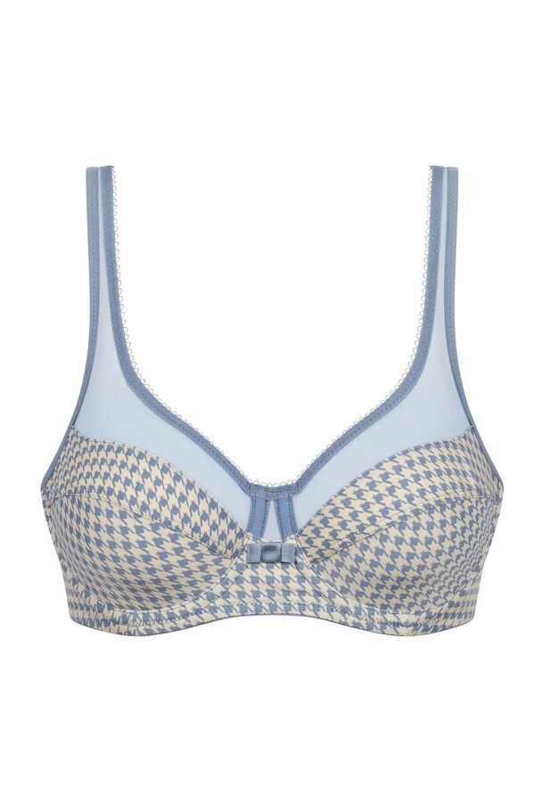 DIM Sujetador de gran capacidad con aros estampado