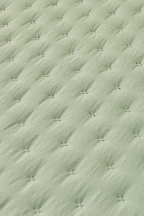 Textura Edred&oacute;n liso reversible kaki