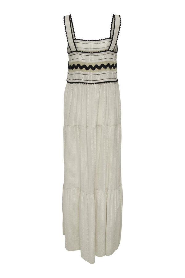 Only Maternity Vestido comprido maternity sem mangas cinzento