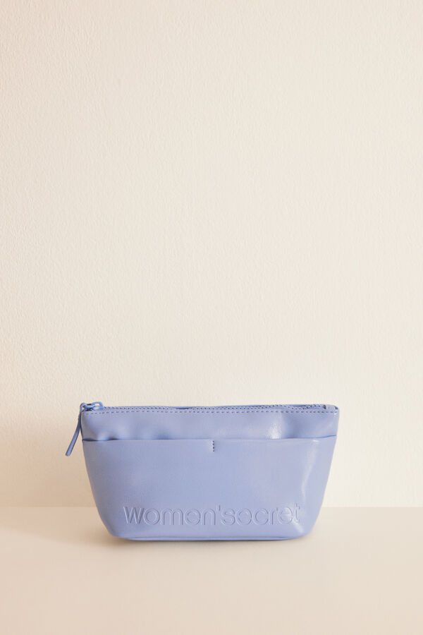 Women'secret Neceser peque&ntilde;o charol azul azul
