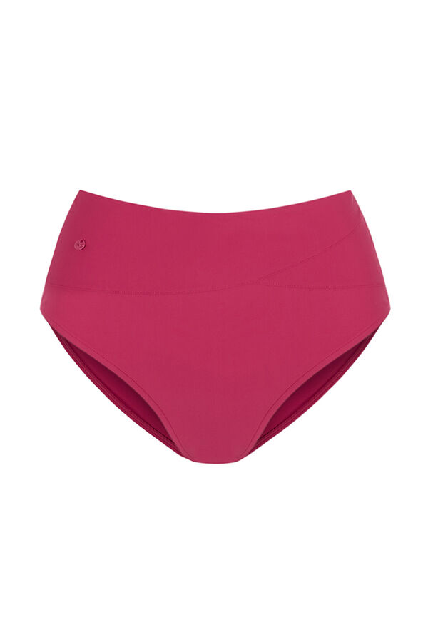 Women'secret Braga bikini alta moldeador rosa rosa