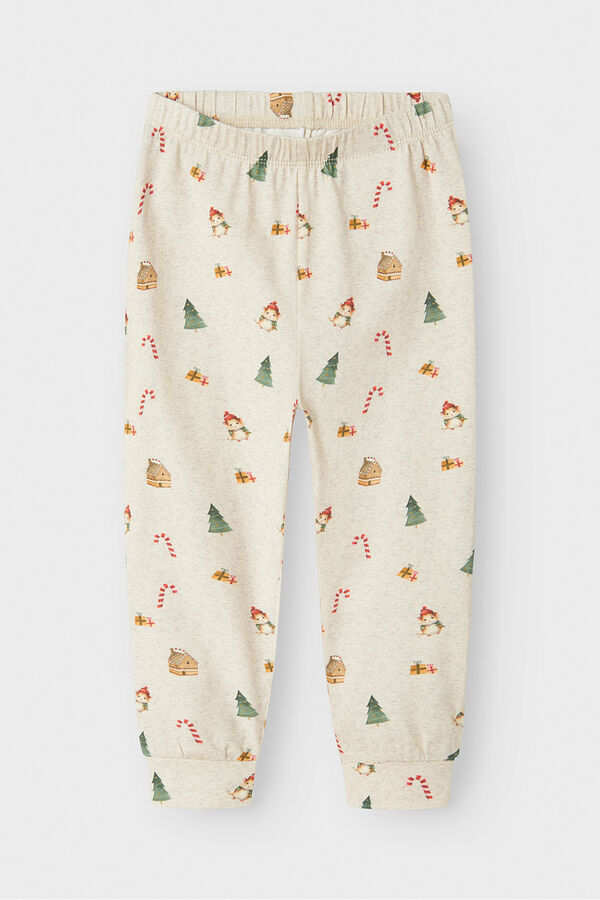 Name it Pijama navide&ntilde;o  beige