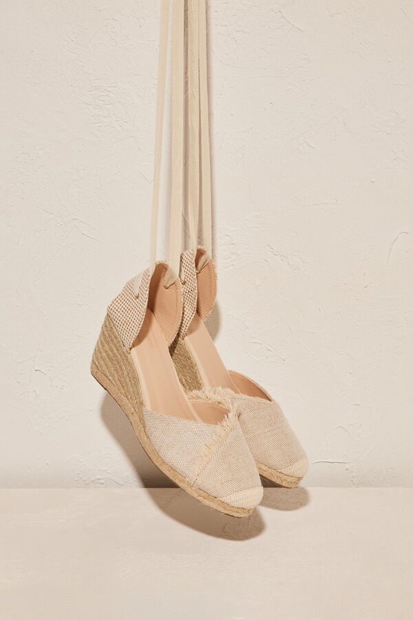 Women'secret Cu&ntilde;as esparto beige nude