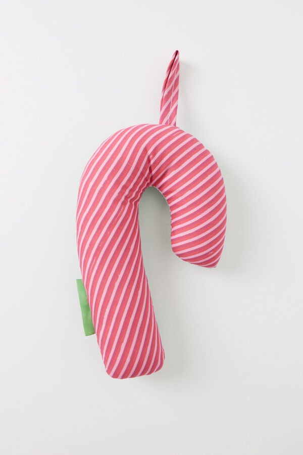 Women'secret Colgador bast&oacute;n caramelo verde estampado