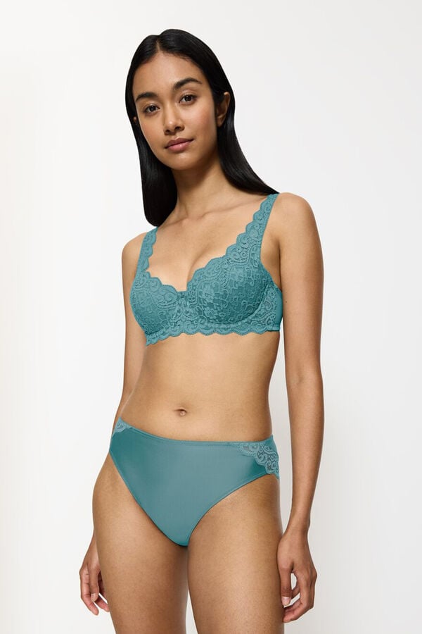 Triumph Braga Amourette Tai turquesa