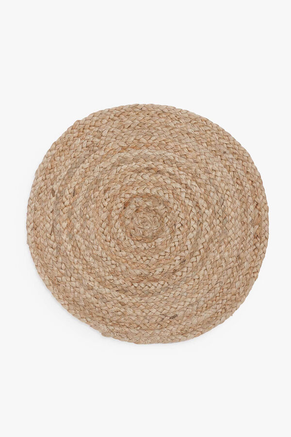 Calma House Salvamanteles Ural Diam. 38 Natural nude