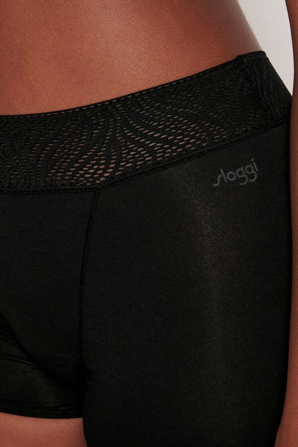 Sloggi Bragas menstruales Sloggi Short Medium negro
