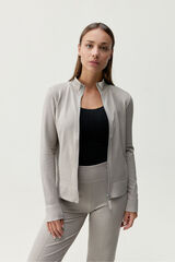 Born Living Yoga Chaqueta deportiva Gita gris kaki