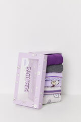 Women'secret Pack 6 calcetines altos Patagonia estampado