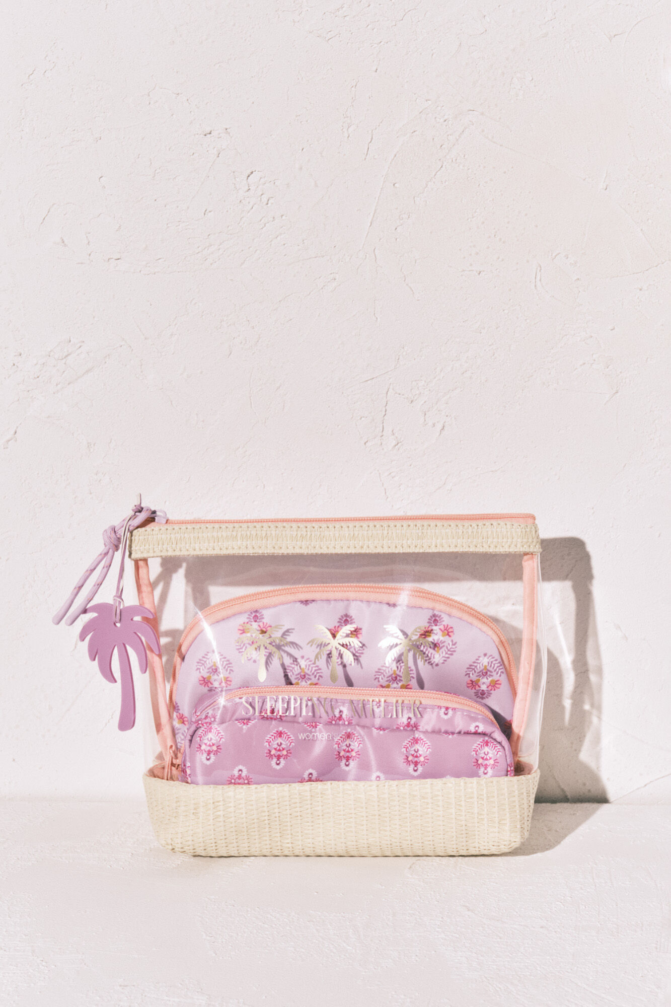 Women'secret Pack 3 n&eacute;cessaires transparentes e estampadas