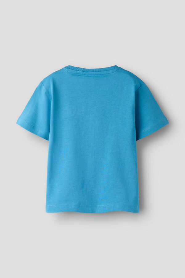 Name it T-shirt manga curta azul