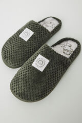 Women'secret Chinelos com textura Garfield bege