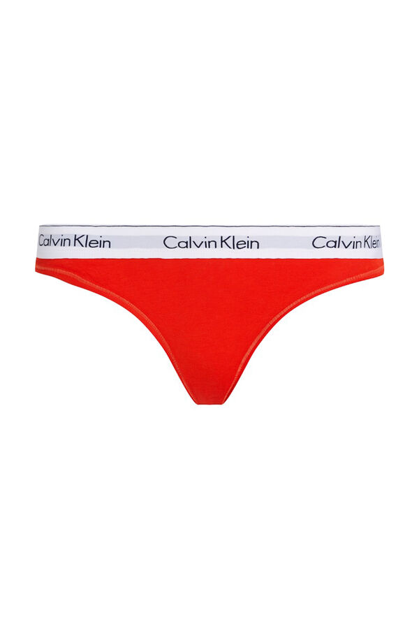 Calvin Klein Braga logo Calvin Klein rojo