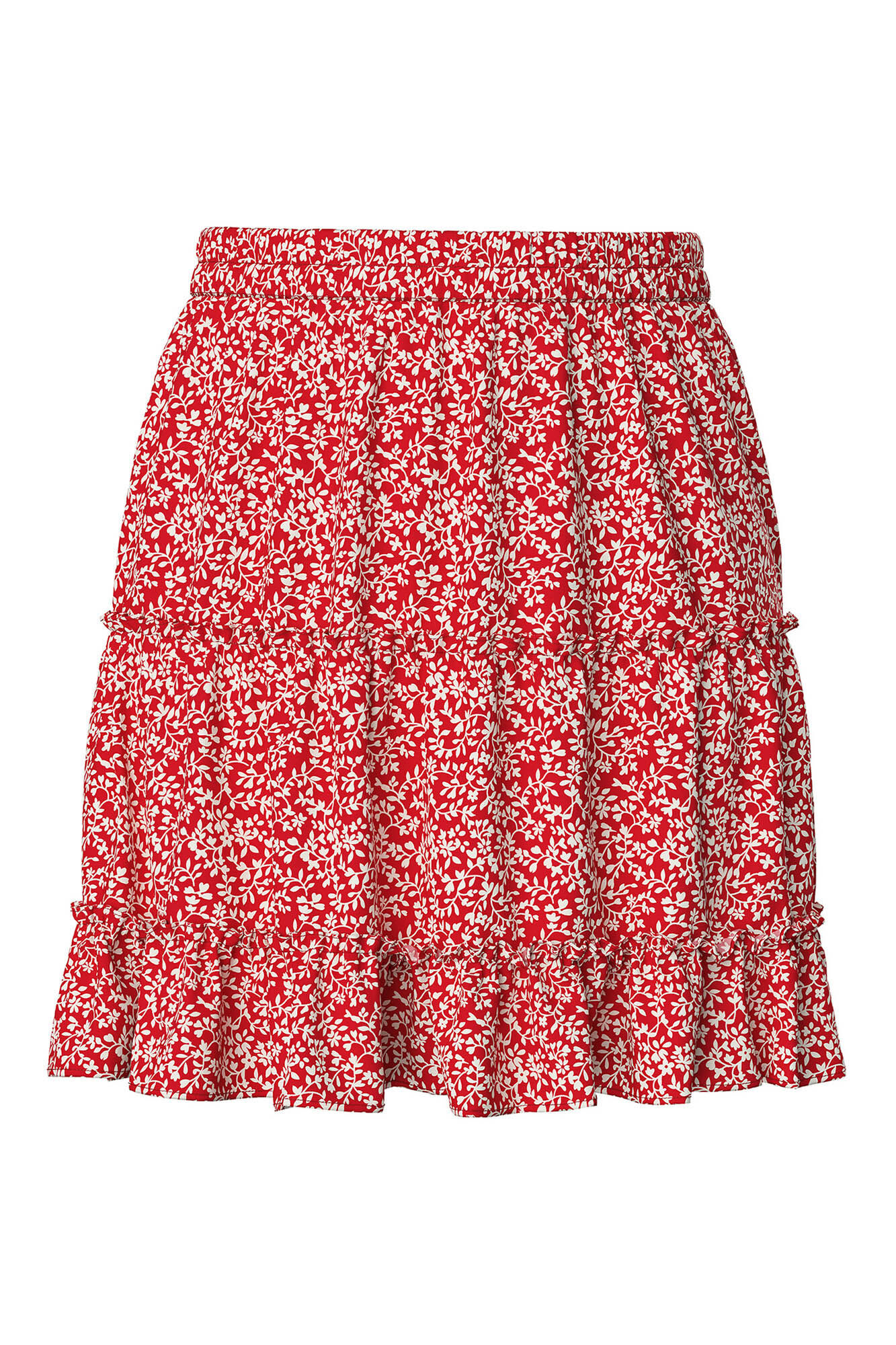 Pieces Saia curta floral