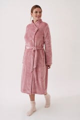 Promise Bata midi sedalina con cintunr&oacute;n rosa