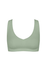 Sloggi Bralette com decote em V verde