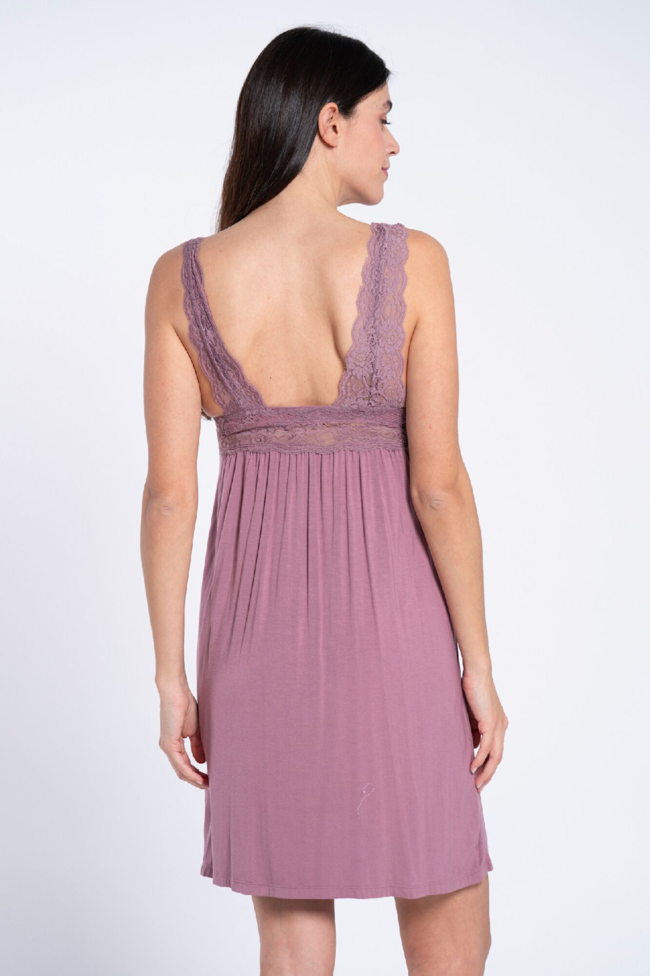 Ohma! Camis&oacute;n lencero con encaje&nbsp;premam&aacute;