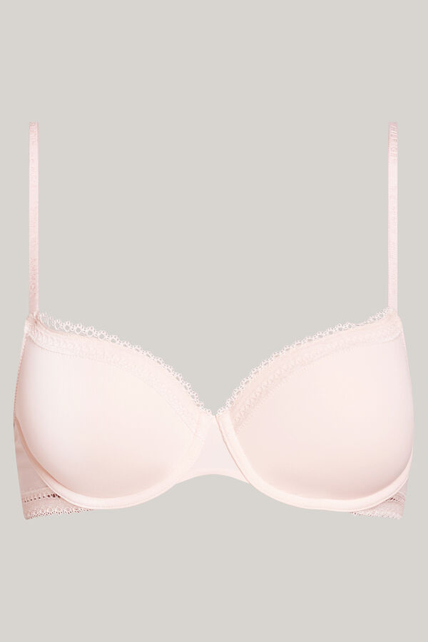 Tommy Hilfiger Soutien demi bra rosa