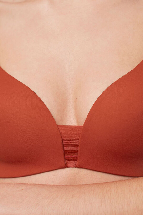 Triumph Soutien sem aro Flex Smart vermelho