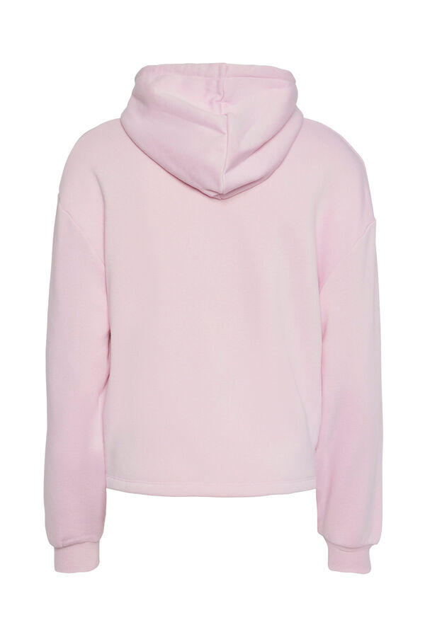 Pieces Sudadera con capucha morado/lila