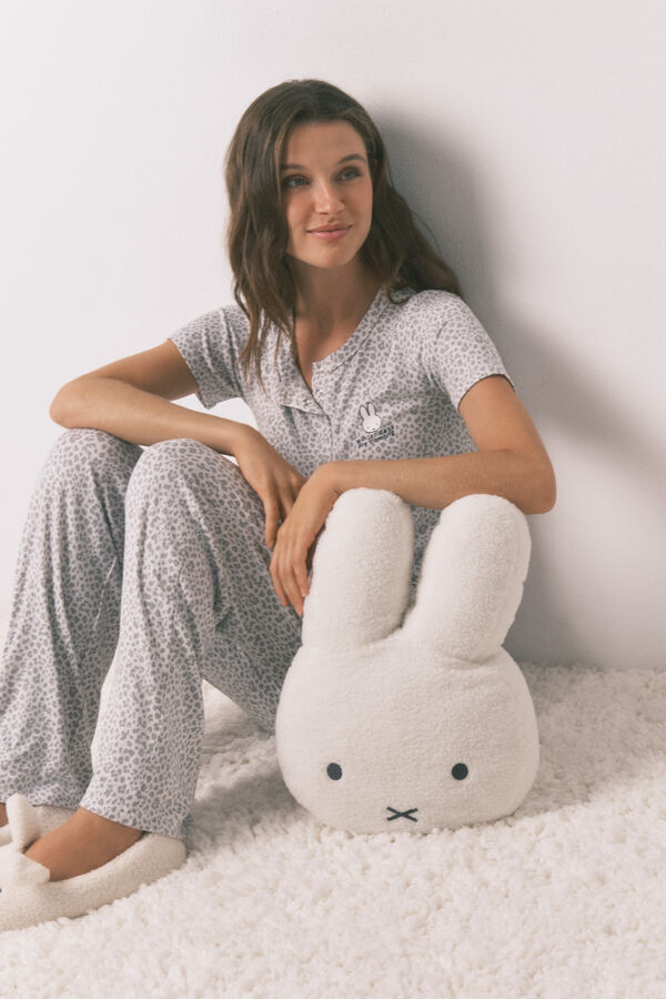 Women'secret Almofada de pele de borrego 3D Miffy bege