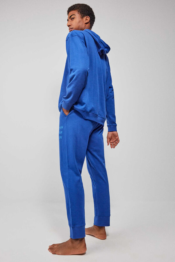 Gisela Conjunto de pijama masculino Pantone azul