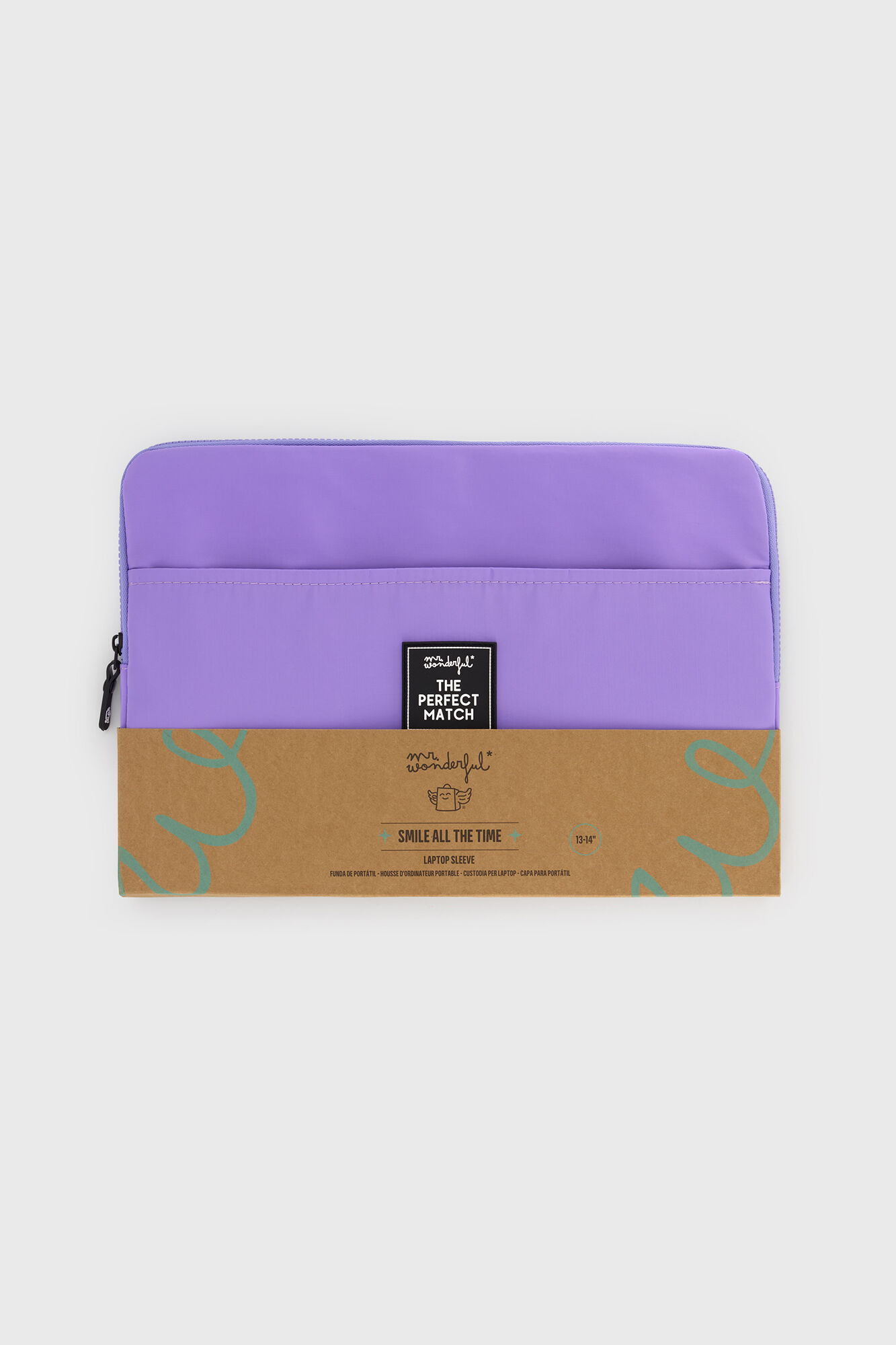 Mr. Wonderful Funda de port&aacute;til 13-14" fucsia The perfect match