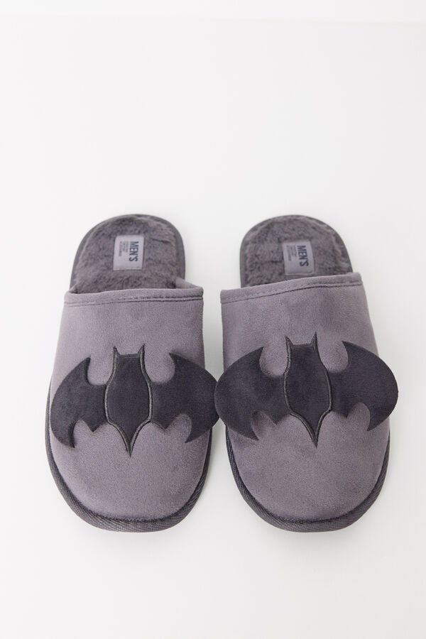 Women'secret Chinelos masculinos do Batman 3D cinzento