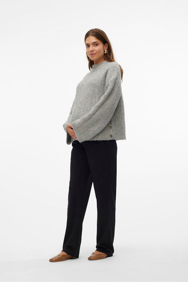 Mamalicious Jersey maternity y lactancia  gris