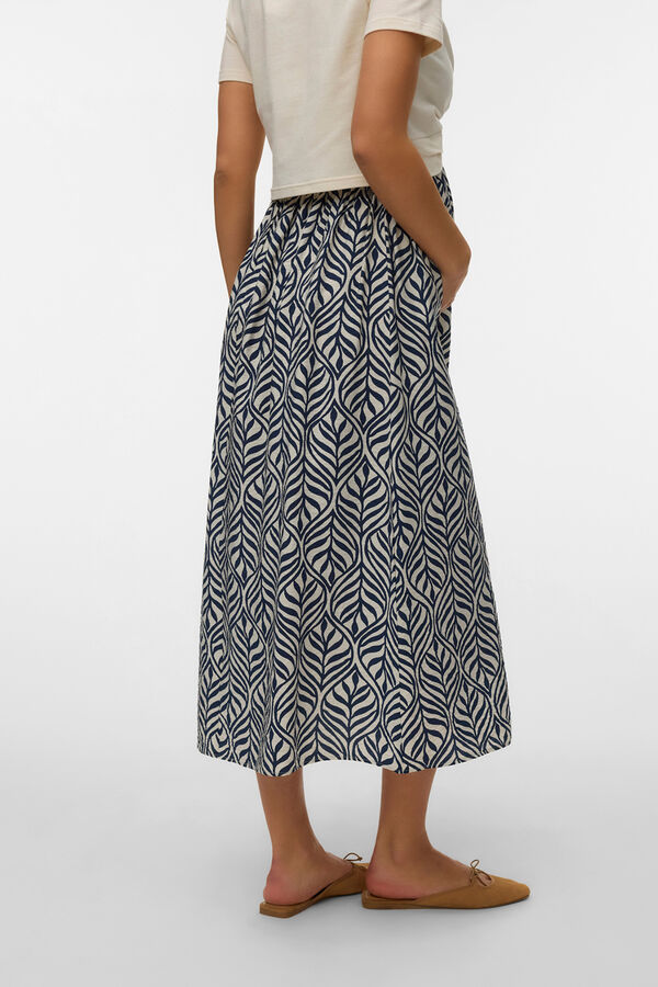 Mamalicious Falda midi Maternity gris