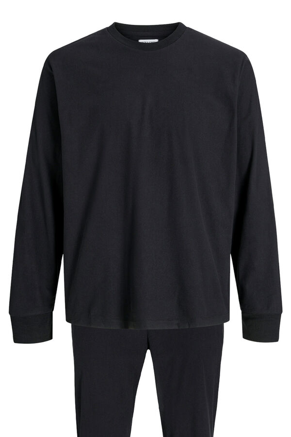 Jack & Jones Conjunto de fato de treino monocrom&aacute;tico preto