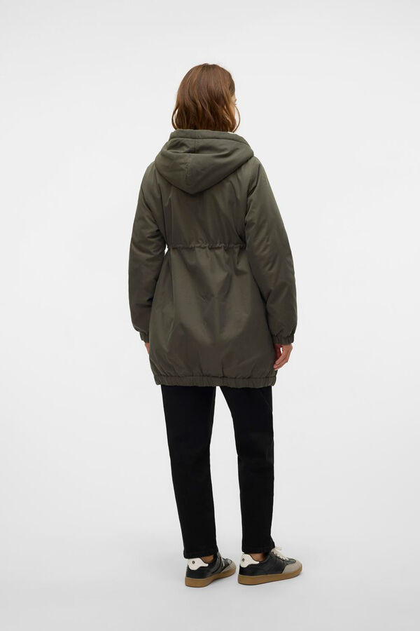 Mamalicious Parka maternity y lactancia gris