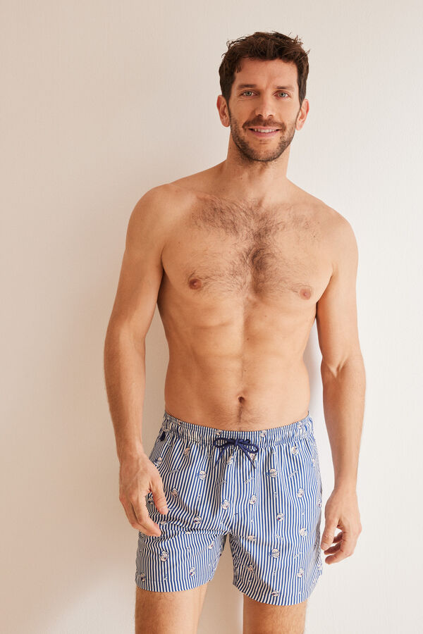 Women'secret Fato de banho homem riscas Popeye verde