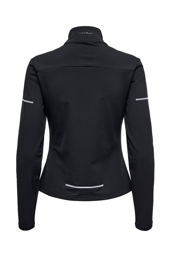Only Play Casaco t&eacute;rmica &agrave; prova de vento preto