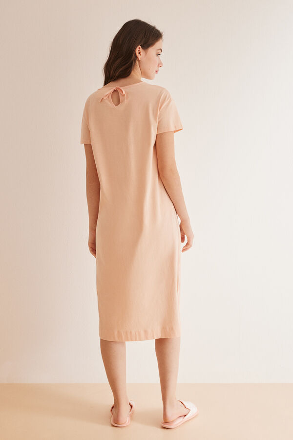 Women'secret Camis&oacute;n 100% algod&oacute;n Disney Se&ntilde;ora Potts & Chip rosa