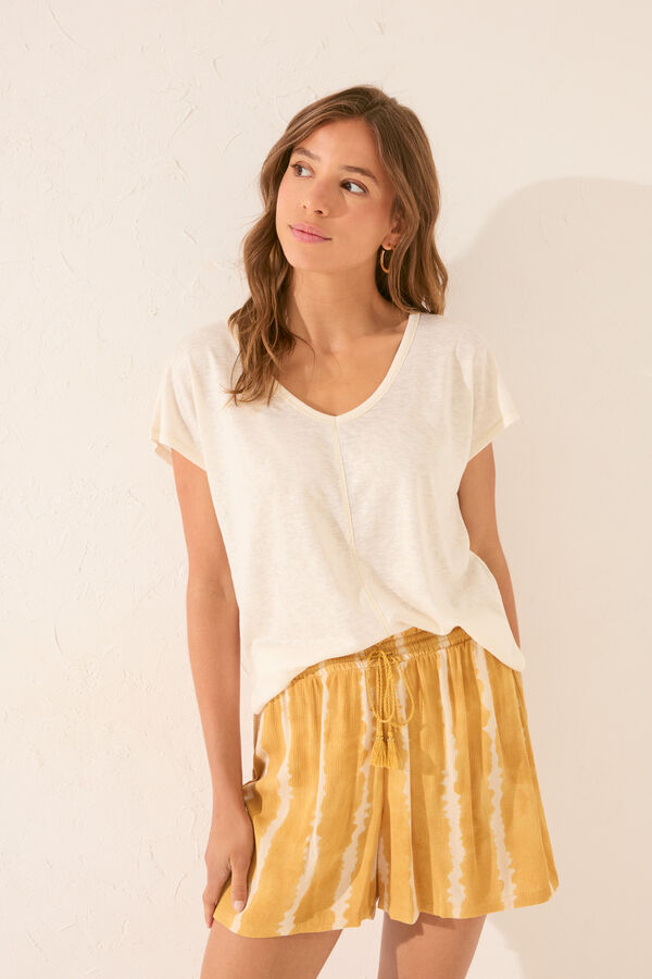 Women'secret Calça estampado tie-dye estampado