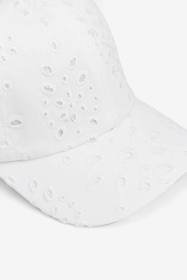 Vilanova Gorra con Bordado Ingl&eacute;s beige