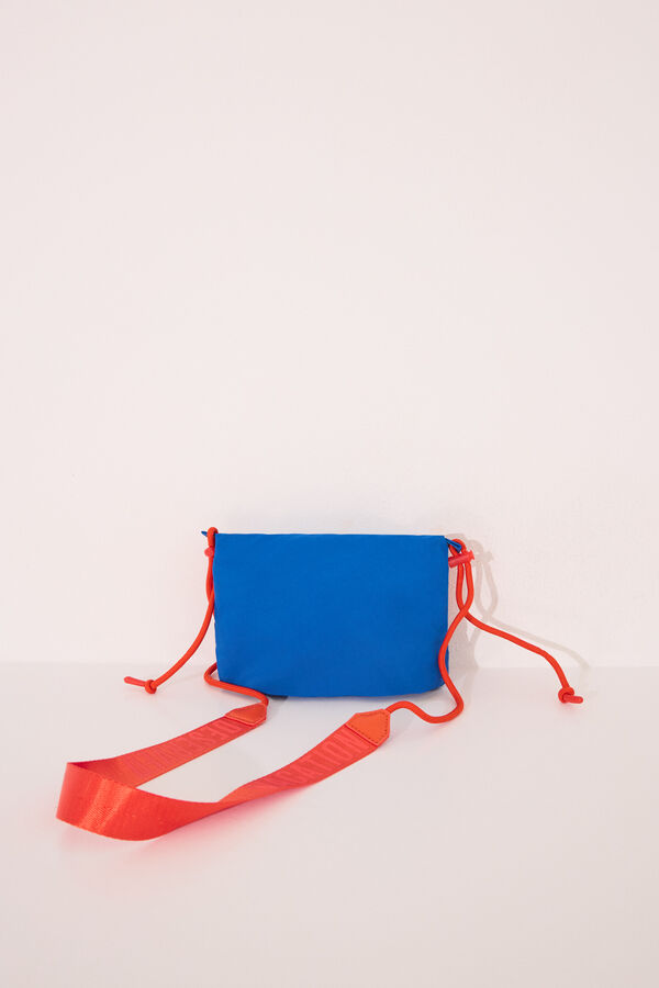 Women'secret Bolso cartera nylon azul  azul